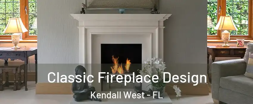  Classic Fireplace Design Kendall West - FL