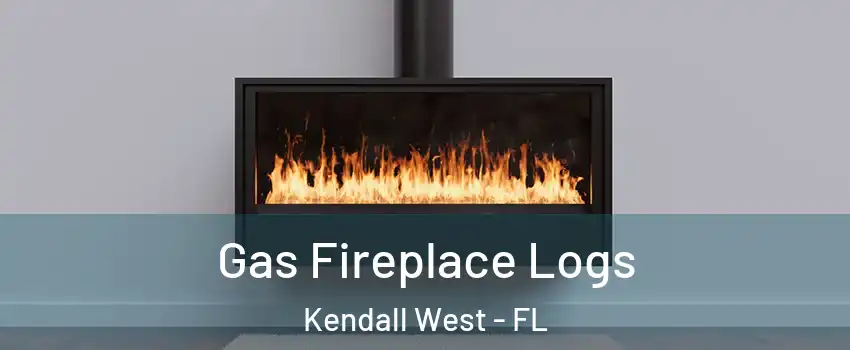  Gas Fireplace Logs Kendall West - FL