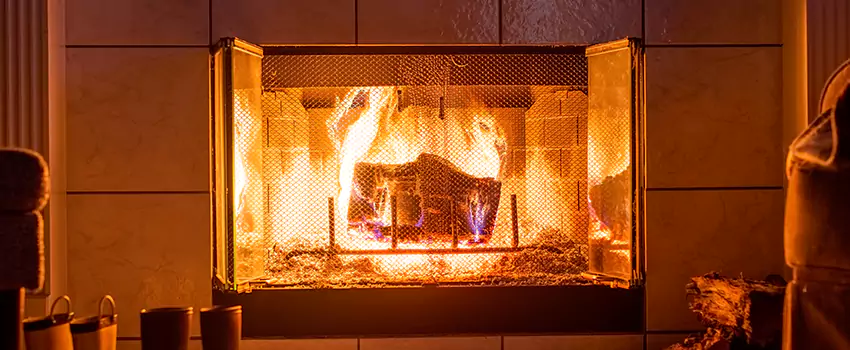 Mendota Hearth Landscape Fireplace Installation in Kendall West, Florida