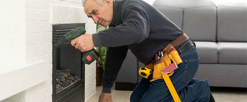 New Indoor Fireplace Installation in Kendall West, Florida